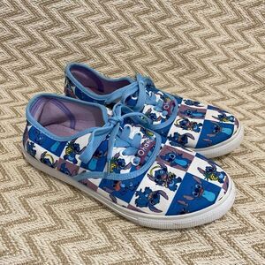 Disney Lilo & Stitch Canvas Lace Up Sneakers